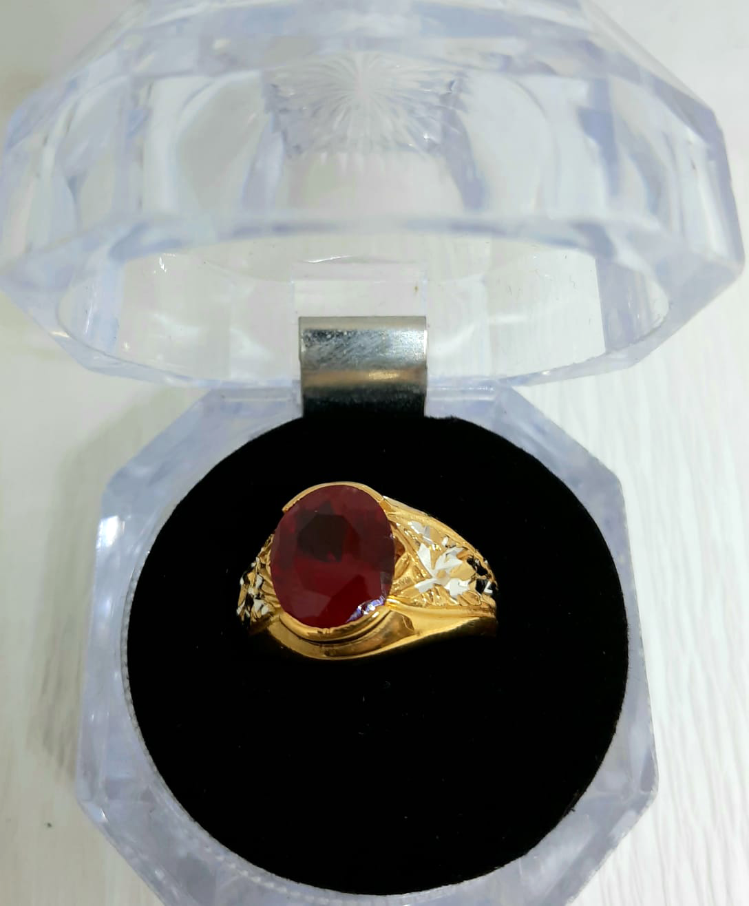 Gold Gent Ring